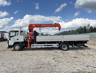 JAC N120-L (МРМ 12т) КМУ KANGLIM KS1154 (5т) БОРТ 6,3х2,55х0,6м